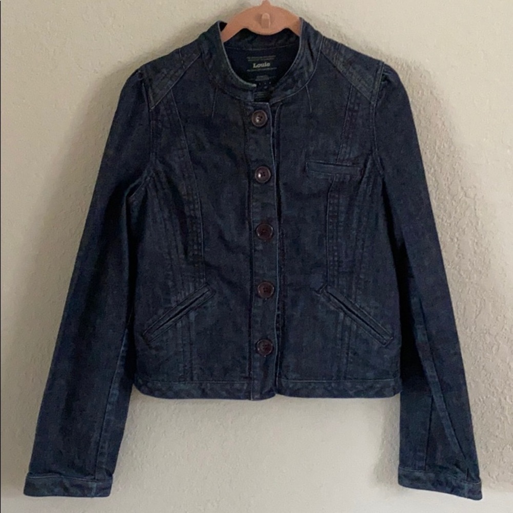Anthropologie Louie denim jacket